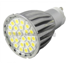 GU10 24 светодиодная лампа PCS 5050 SMD (алюминиевая рама) (GU10AA2-S24)